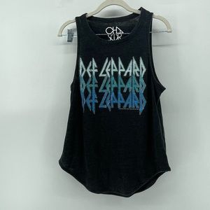 Chaser Def Leppard Graphic Tank